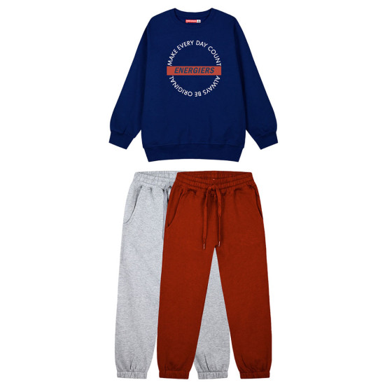 Energiers Βρεφικές φόρμες σετ 3 τμχ